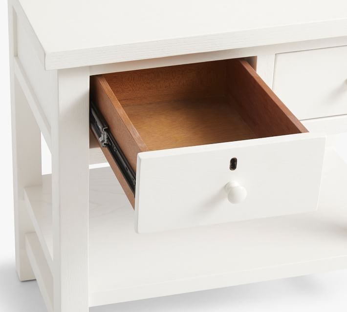 Farmhouse Drawer Nightstand thumbnail 5