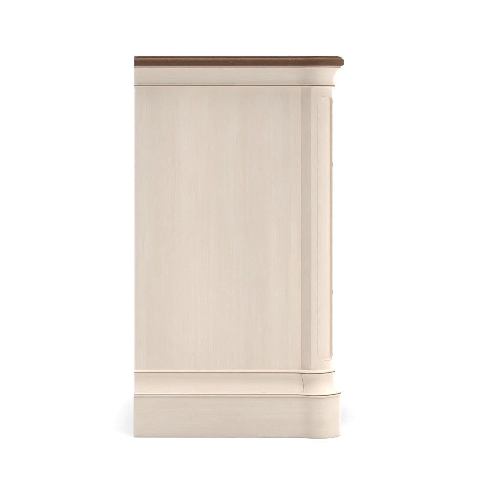 Bowley 2 Drawer Nightstand in Antique White thumbnail 2
