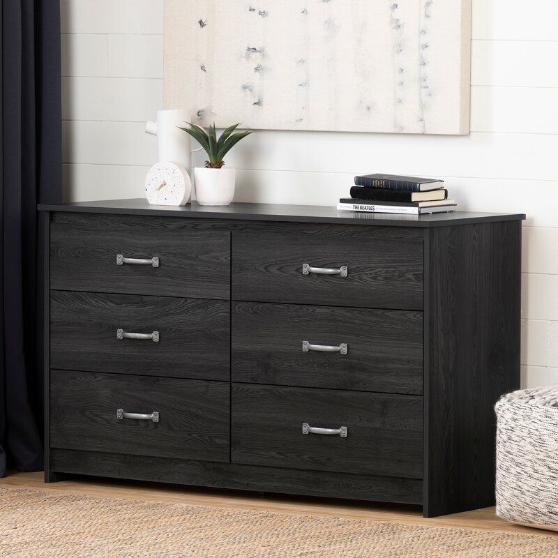 Gray Oak Tassio Double Dresser thumbnail 4