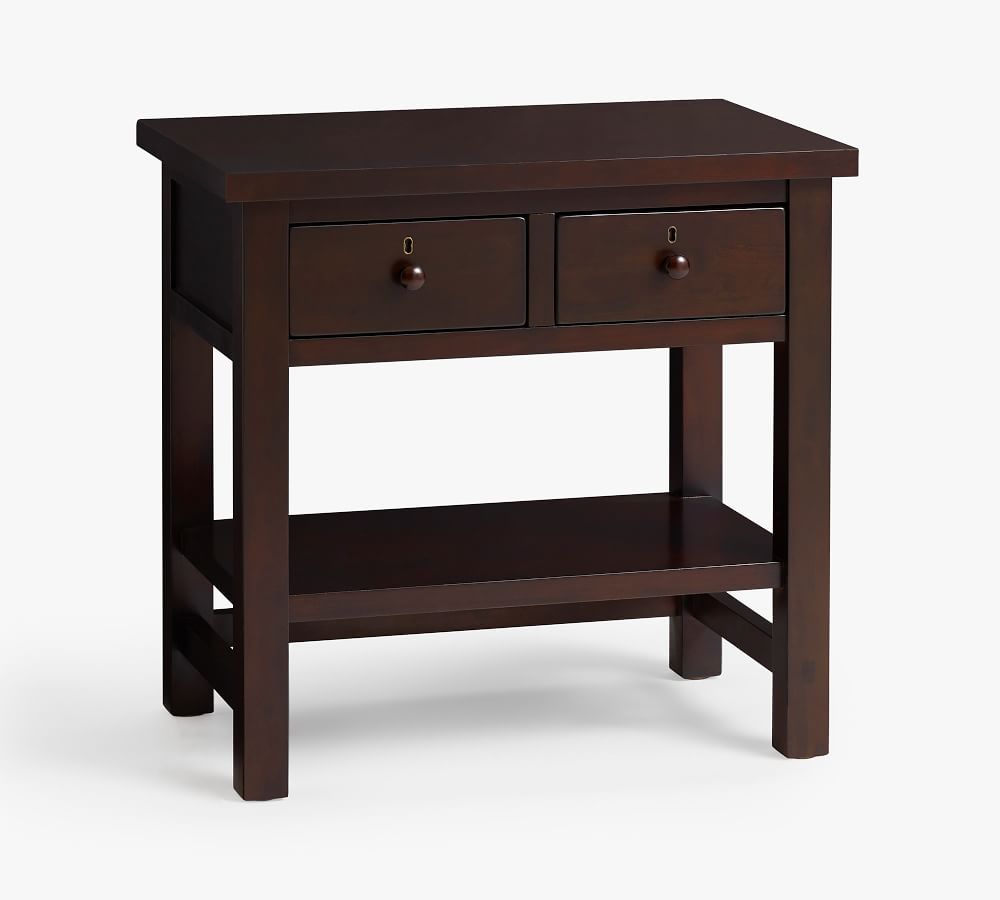 Farmhouse Drawer Nightstand - Espresso thumbnail 2