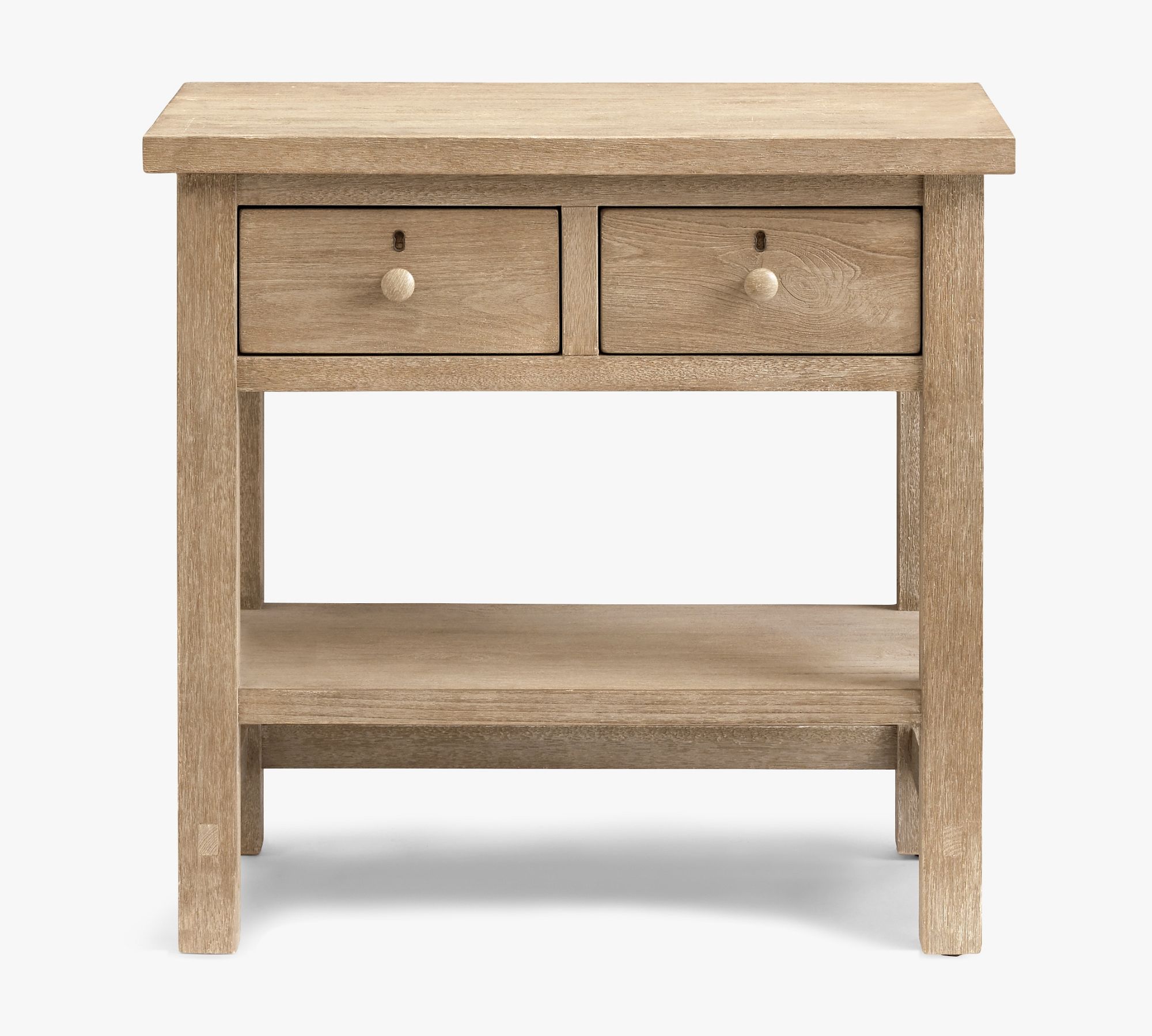 Farmhouse 2 Drawer Nightstand thumbnail 3