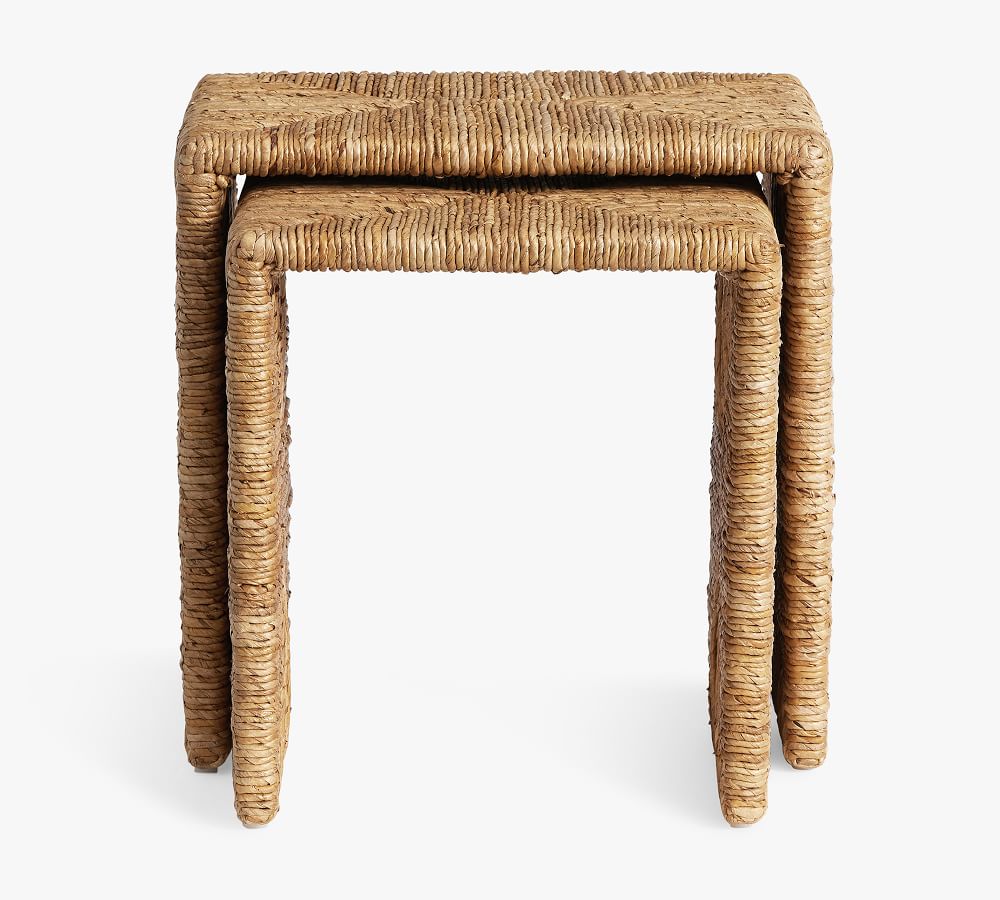 Woven Nesting End Tables thumbnail 2