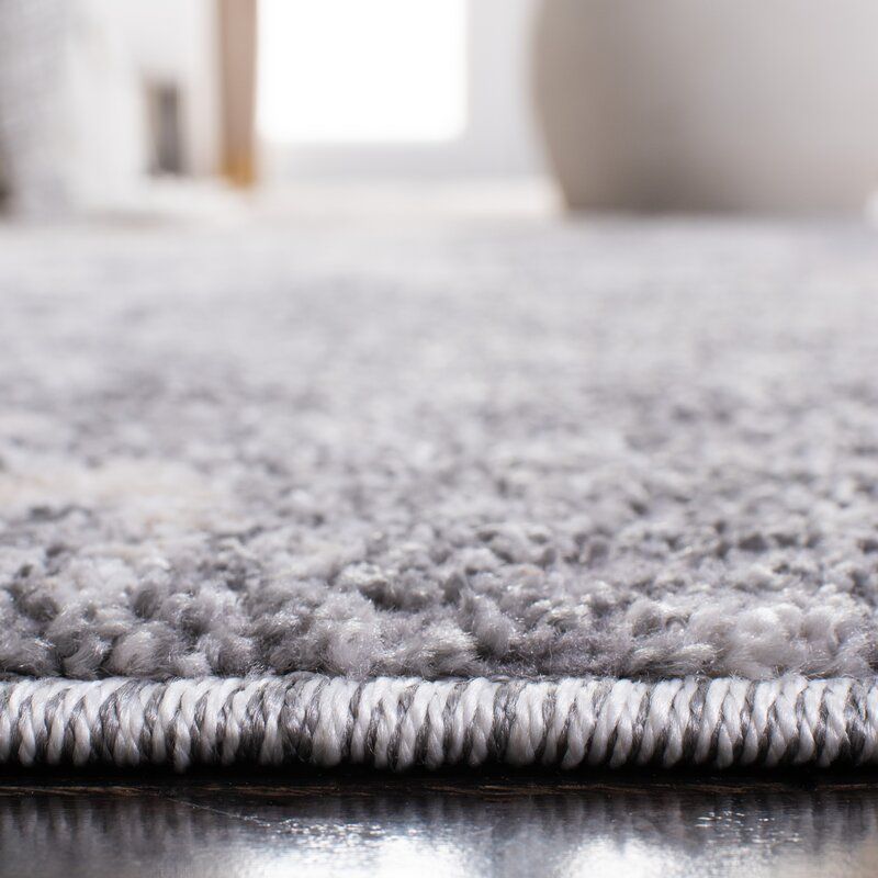 Maupin Abstract Light Gray Area Rug 10'x14' thumbnail 3