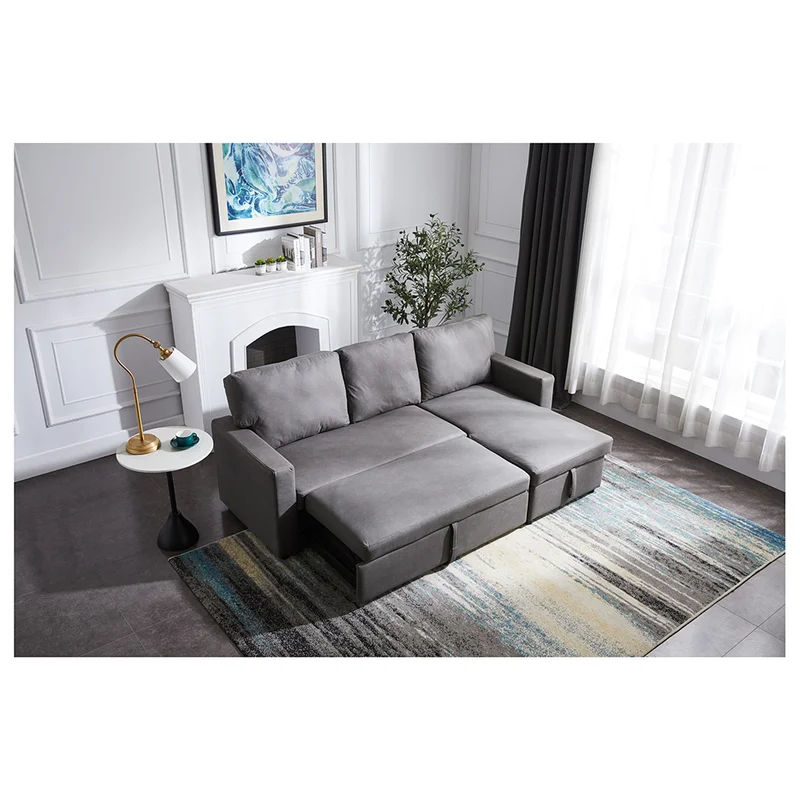 Reversible Sleeper Sofa And Chaise thumbnail 2