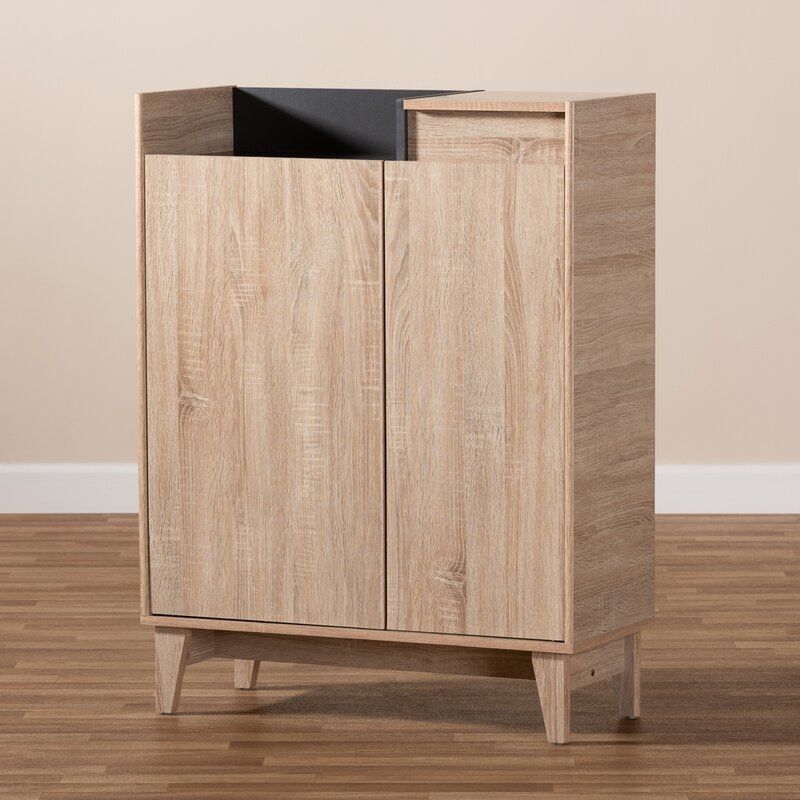 Mid Century Modern Shoe Cabinet thumbnail 3