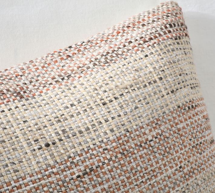 Reeve Textured Striped Pillow thumbnail 4
