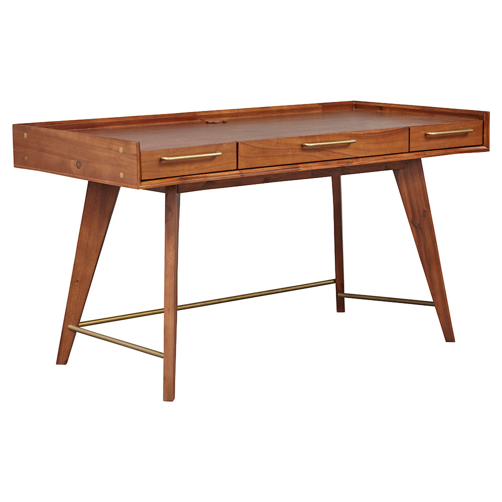 Denali 3 Drawer Desk thumbnail 2