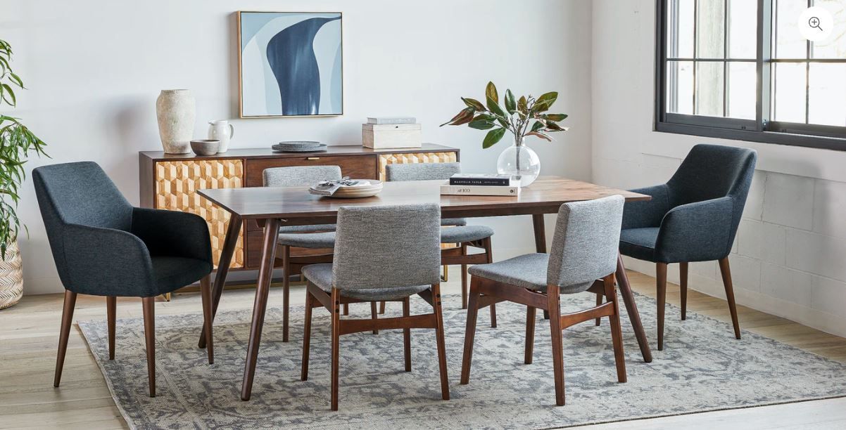 Feast Bard Gray Dining Chair Set Of 2 thumbnail 2