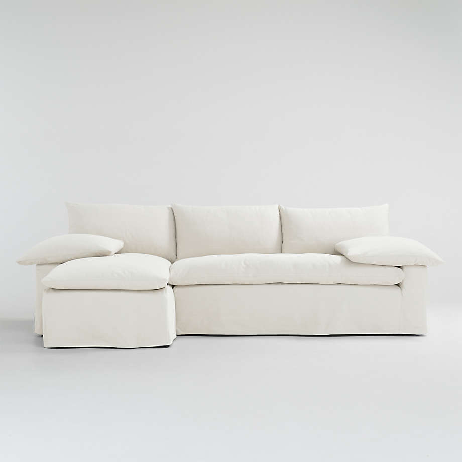 Ever Slipcovered Piece Sectional thumbnail 2
