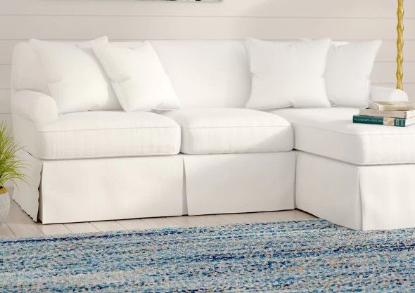 Rundle T-Cushion Chaise Lounge Slipcover thumbnail 2