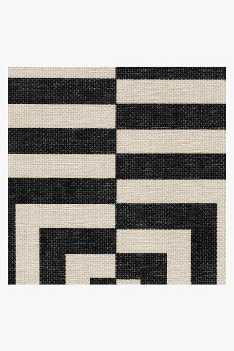 Jonathan Adler Op Art Charcoal Rug 8'x10' thumbnail 3