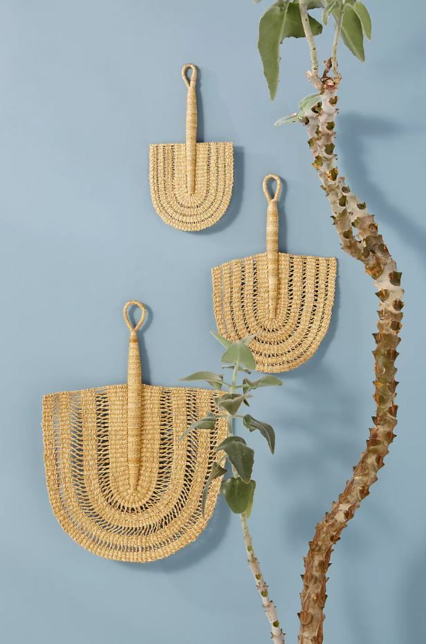 Woven Fan Wall Hanging thumbnail 4