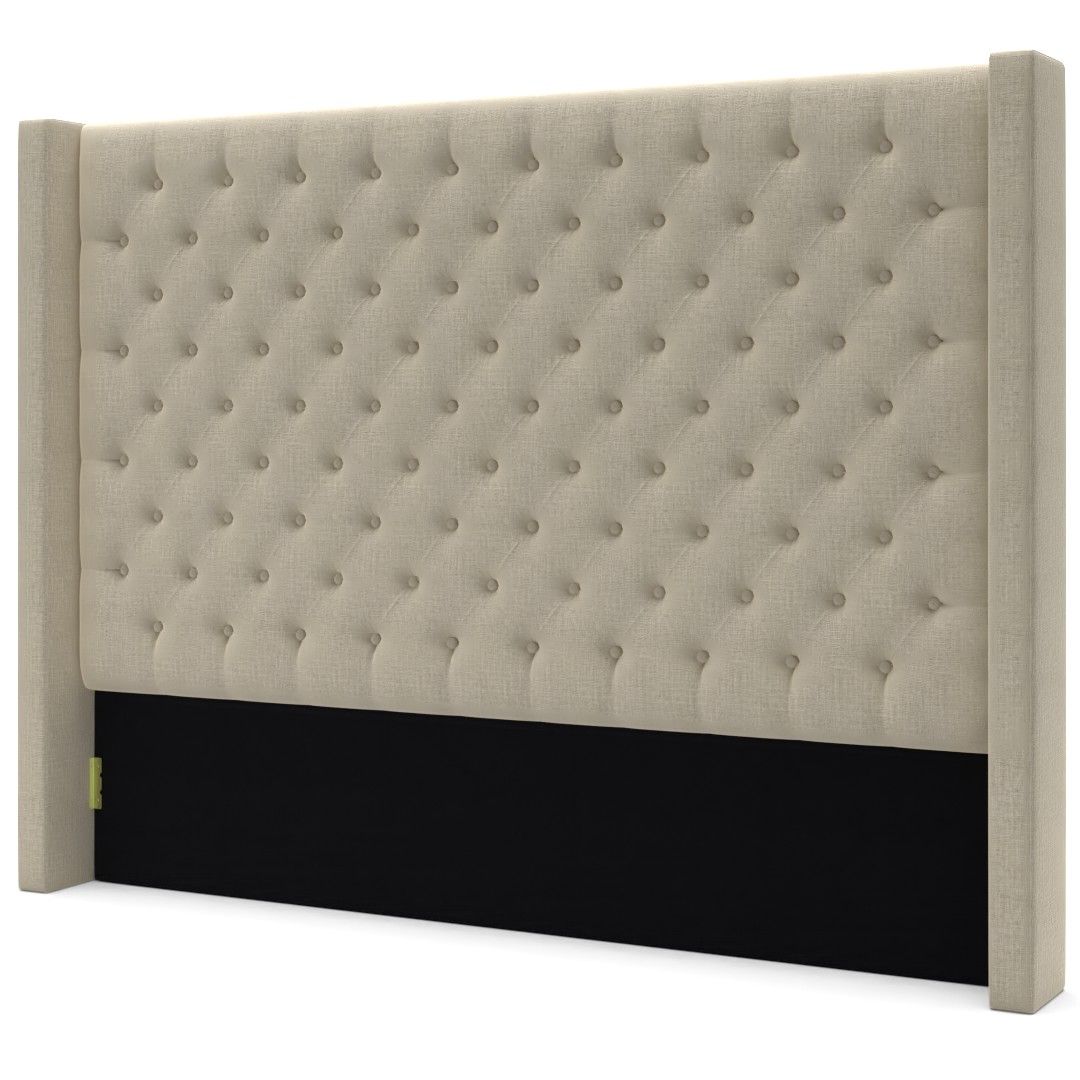 Cassville Upholstered Wingback Headboard King thumbnail 2