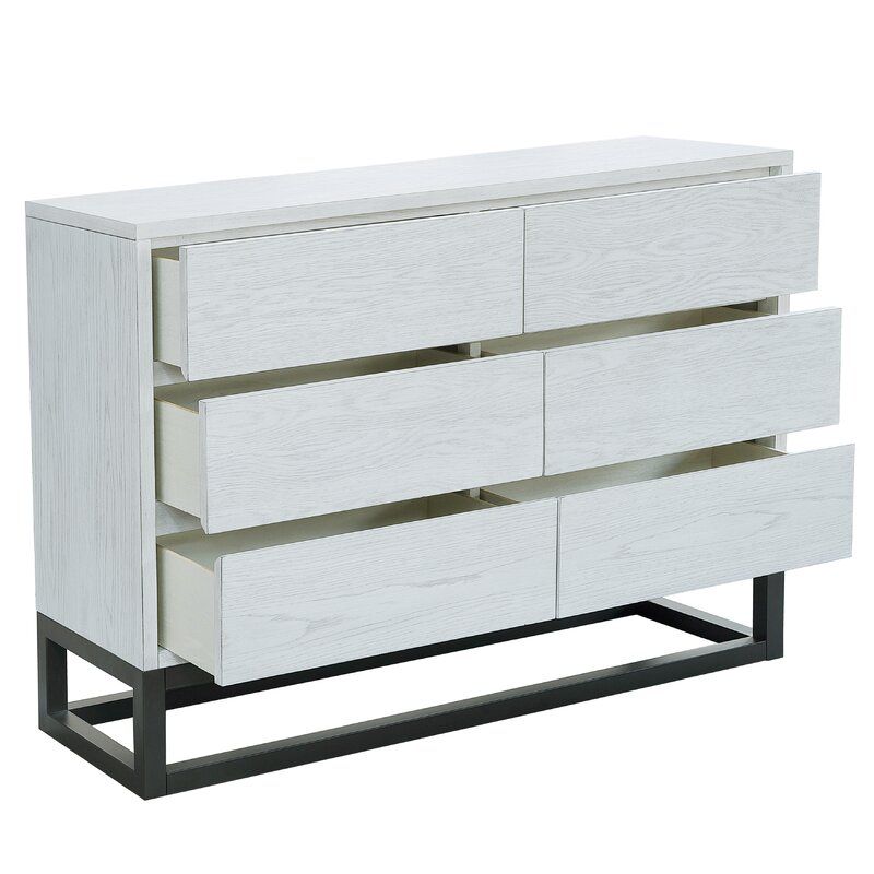 White Joshua Drawer thumbnail 2