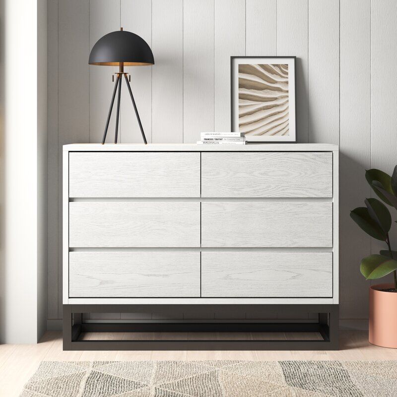 White Joshua Drawer thumbnail 5