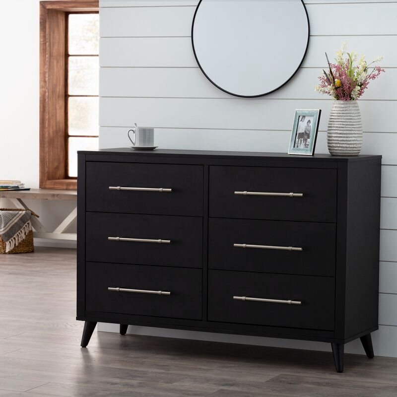 Black Kai Drawer Double Dresser thumbnail 3