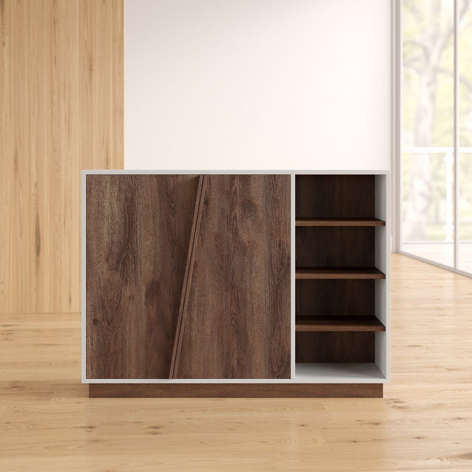 16 Pair Shoe Storage Cabinet thumbnail 4