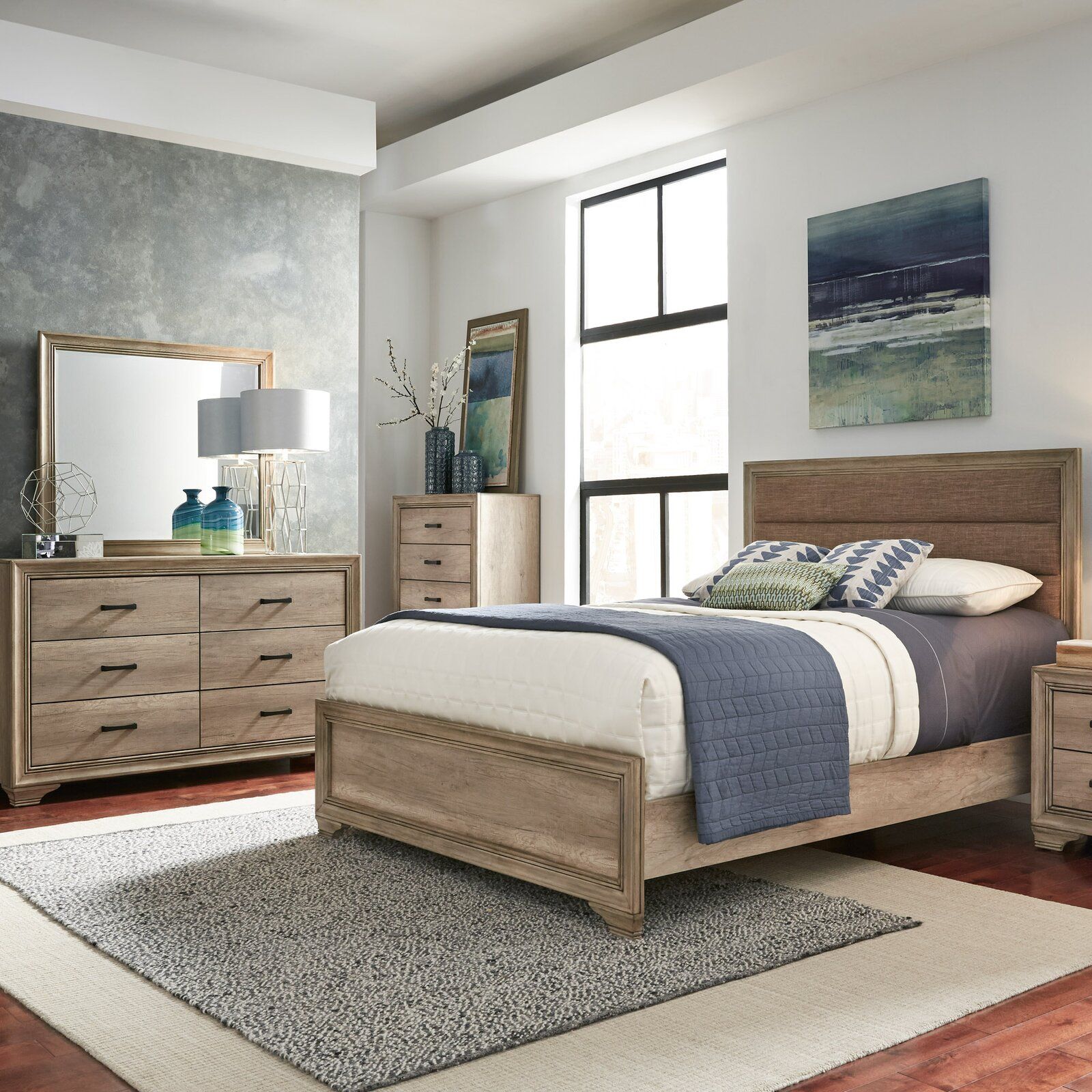 Eisley 6 Drawer 58" W Double Dresser thumbnail 5