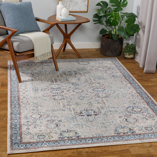 Ankara Light Blue Rug thumbnail 2