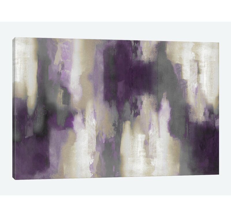 Amethyst Perspective by Carey Spencer Gallery Wrapped Canvas Unframed thumbnail 2