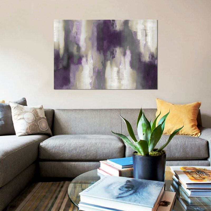 Amethyst Perspective by Carey Spencer Gallery Wrapped Canvas Unframed thumbnail 3