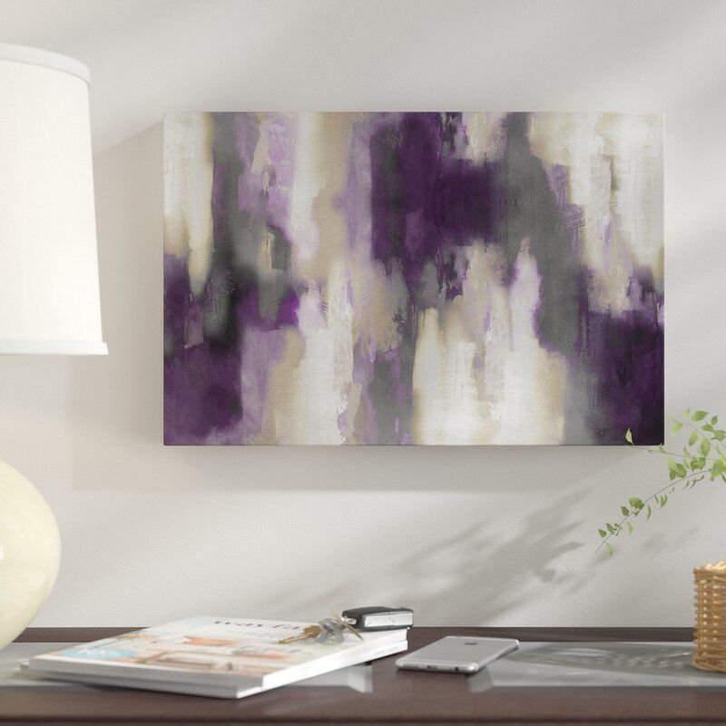 Amethyst Perspective by Carey Spencer Gallery Wrapped Canvas Unframed thumbnail 4