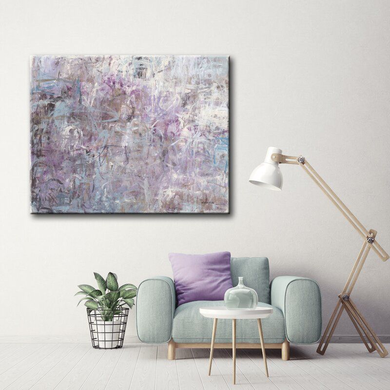 Lilacs And Lace Print Unframed thumbnail 3