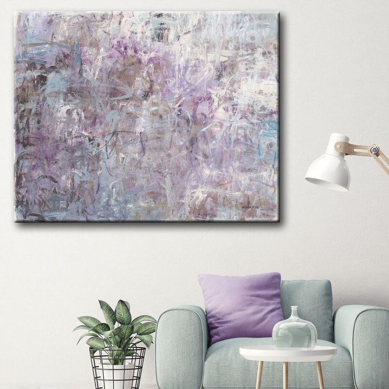 Lilacs And Lace Print Unframed thumbnail 4