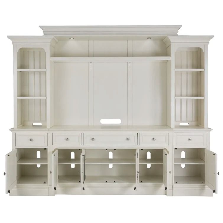 Laurel Garden - Cottage Soft White Entertainment Wall thumbnail 7