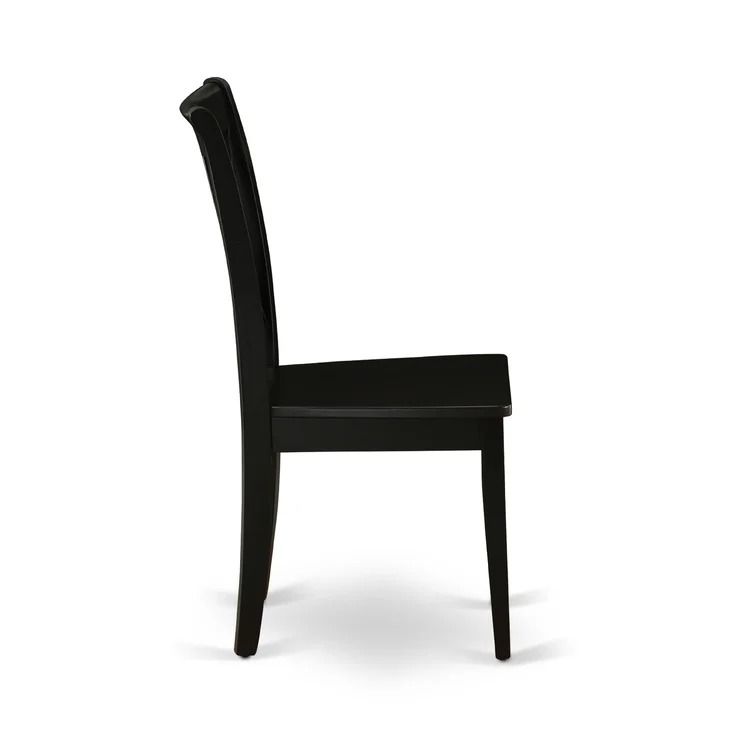 Farris Solid Wood Double X Back Side Chair (Set of 2) thumbnail 4