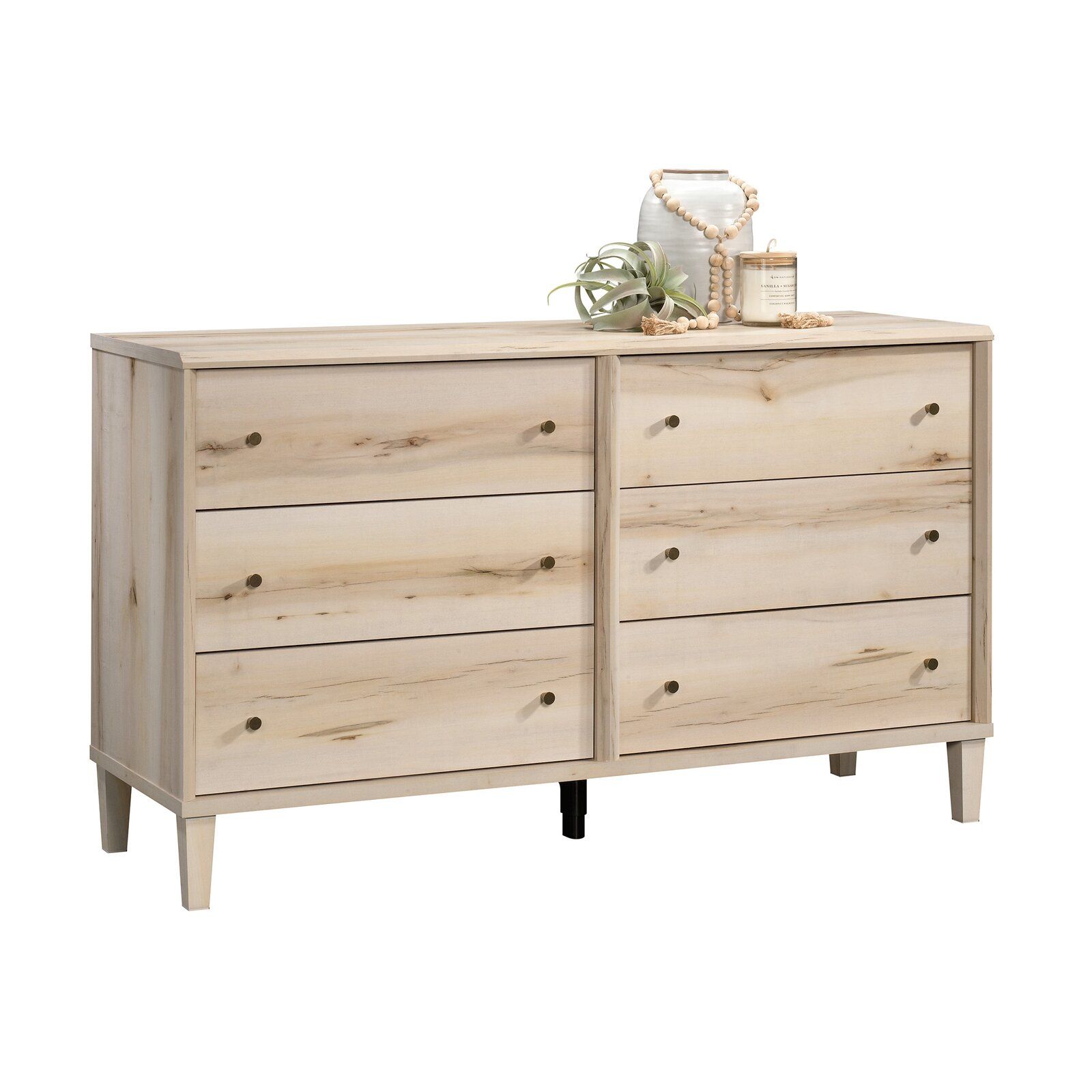 Harry 6 Drawer 59.055'' W Double Dresser thumbnail 3