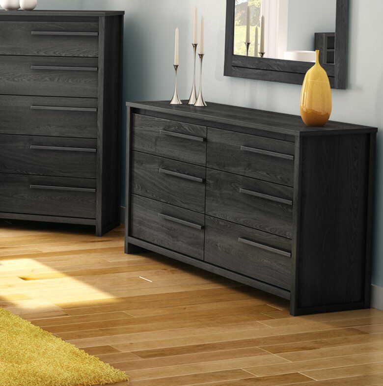 Gray Oak Lensky Dresser thumbnail 3