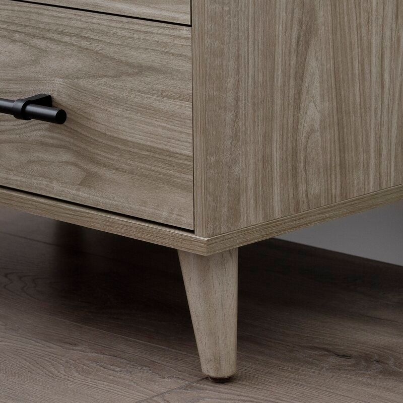 Walnut Kai Drawer Double Dresser thumbnail 4