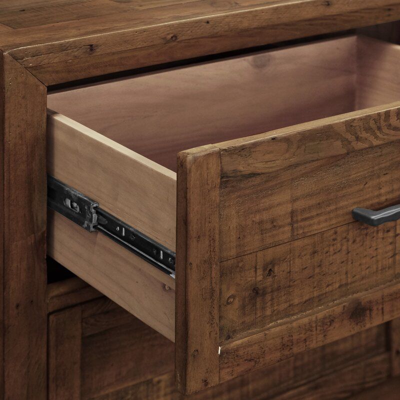 Craigsville 7 Drawer 63'' W Solid Wood Dresser thumbnail 6