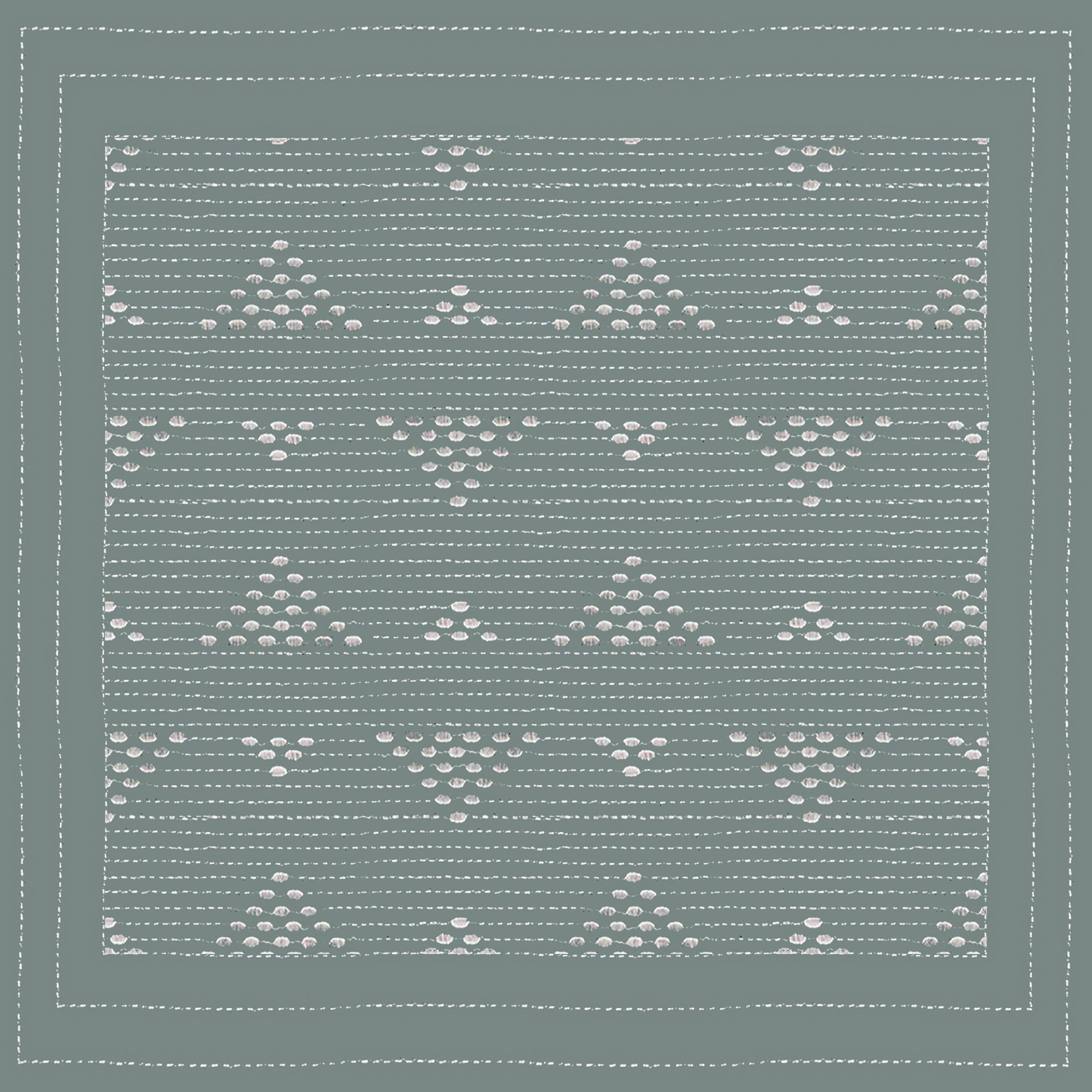 Ivette Square Cotton Pillow Cover With Insert thumbnail 2
