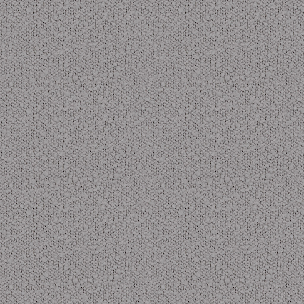 Gabriola Dover Gray Bouclé Ottoman thumbnail 6