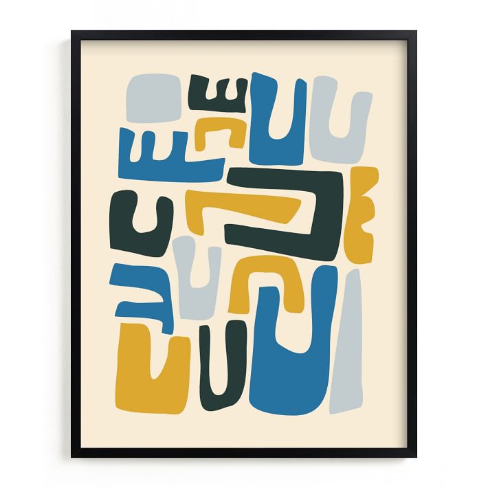 Minted for West Elm Ocean Day With Frame thumbnail 2