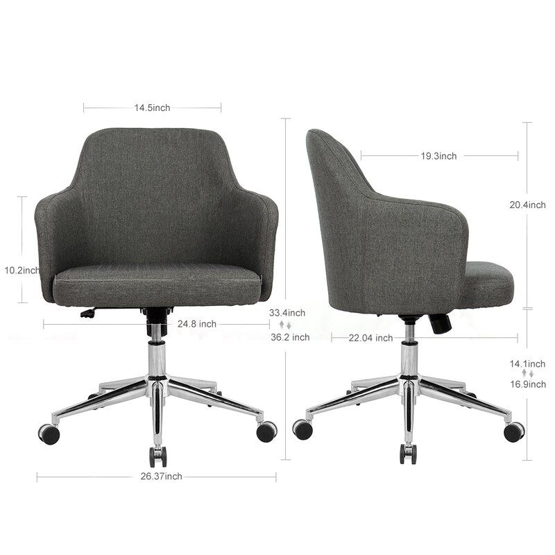 Orville Twill Task Chair thumbnail 4