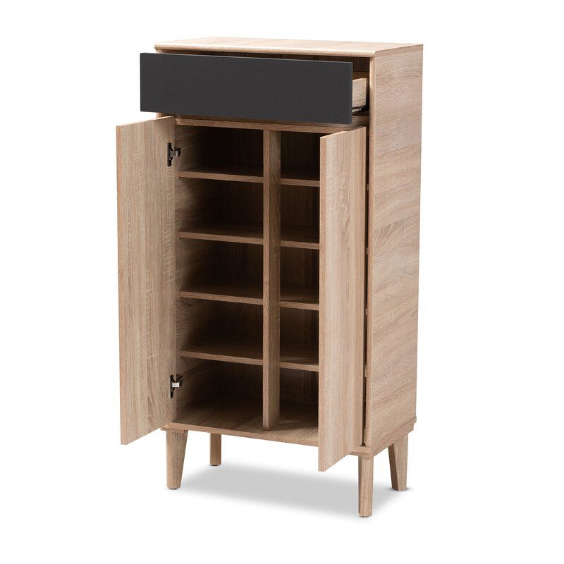 10 Pair Shoe Storage Cabinet thumbnail 5