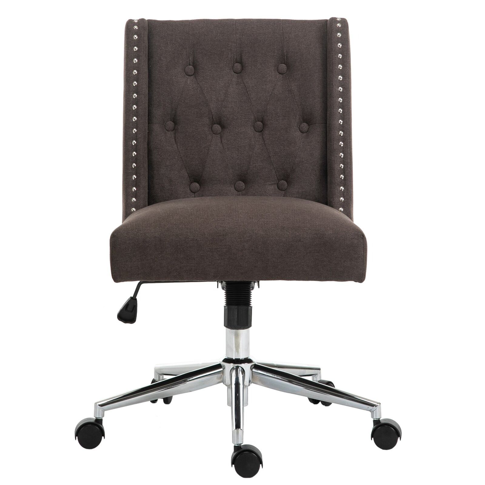 Bupal Sinuous Springs Task Chair Chocolate Polyester thumbnail 4