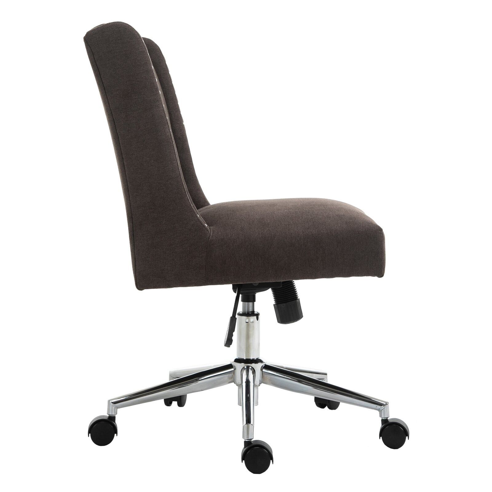 Bupal Sinuous Springs Task Chair Chocolate Polyester thumbnail 5