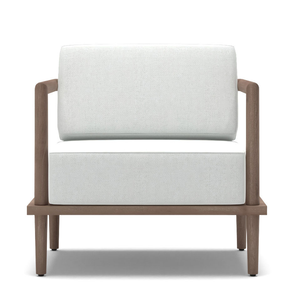 Ashton Cream Outdoor Lounge Chair