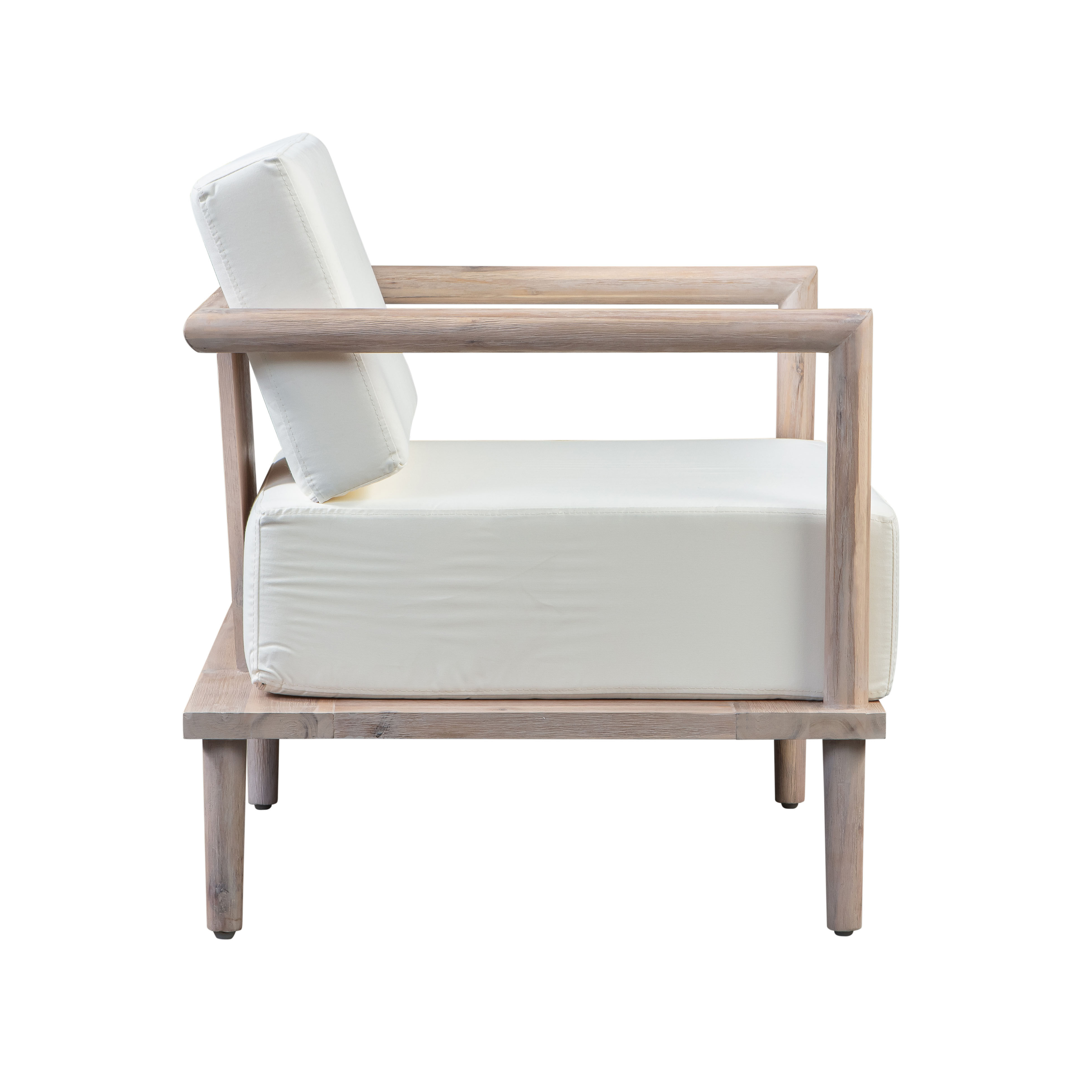 Ashton Cream Outdoor Lounge Chair thumbnail 2