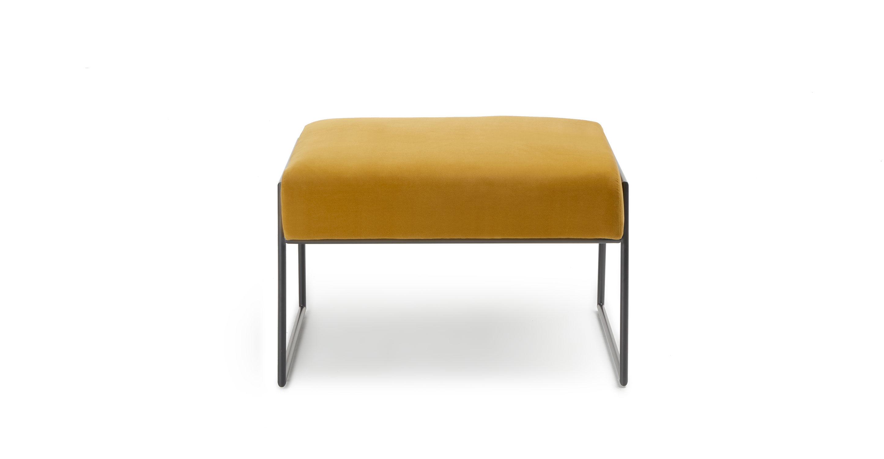 Regis Yarrow Gold Ottoman thumbnail 4