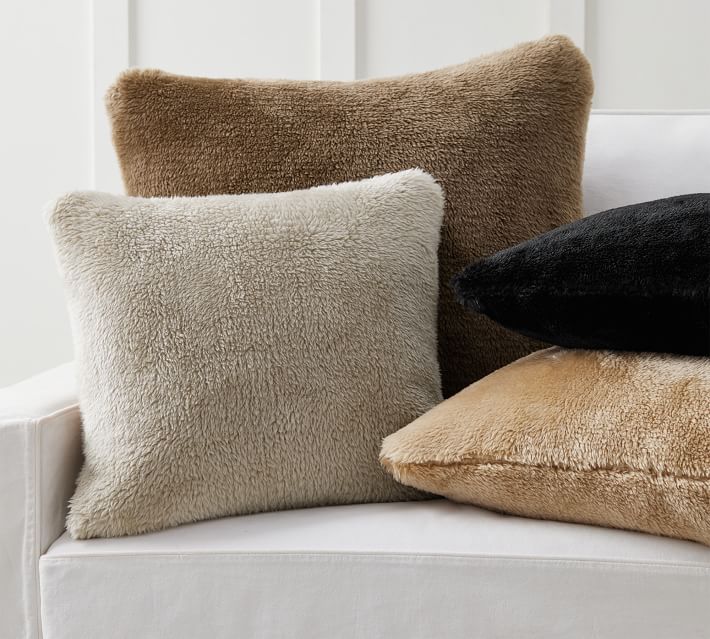 Faux Fur Shearling Pillow Cover thumbnail 2