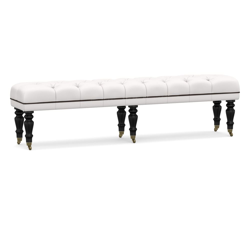Raleigh Upholstered Tufted King Bench thumbnail 4