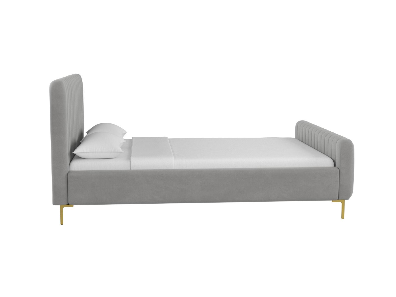 Adam Gray Bed In Full thumbnail 4