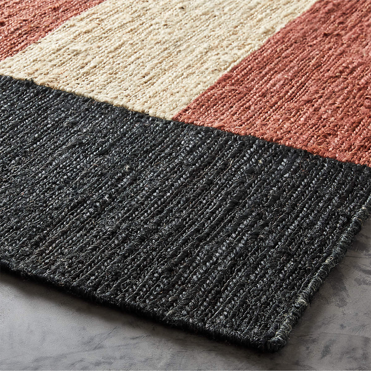 Prosper Jute Soumak Dhurrie Rug 6'x9' thumbnail 3