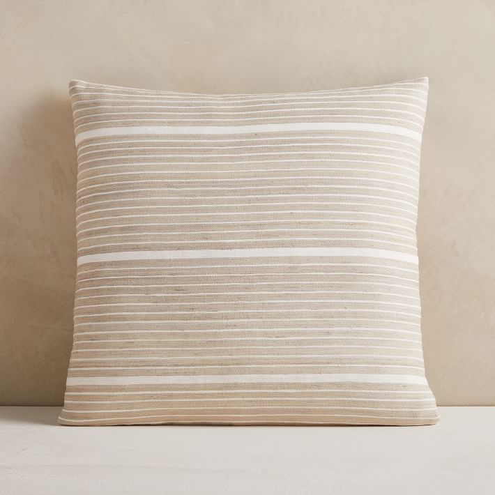 Silk Mini Stripe Pillow Cover No Insert thumbnail 2