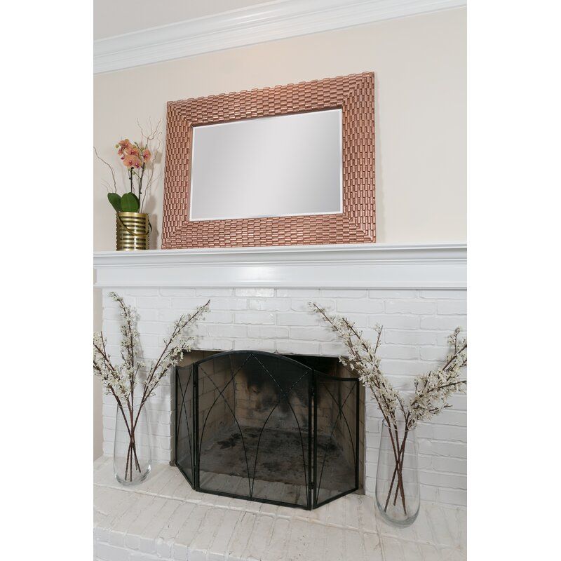 Toombs Rectangle Weave Wall Mirror thumbnail 3